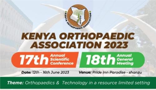 KENYA ORTHOPAEDIC ASSOCIATION 2023