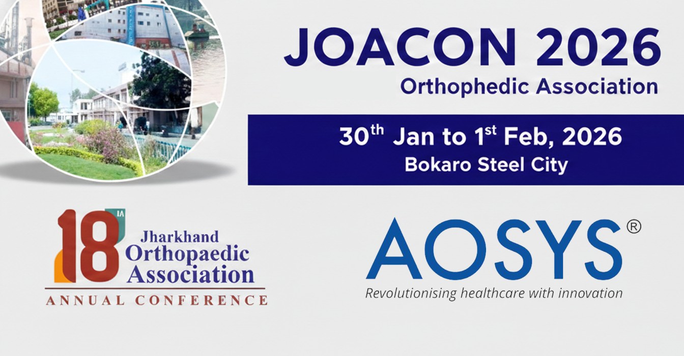 JOACON 2026: The Annual Conference of Jharkhand Orthopaedic Association | AOSYS PVT LTD