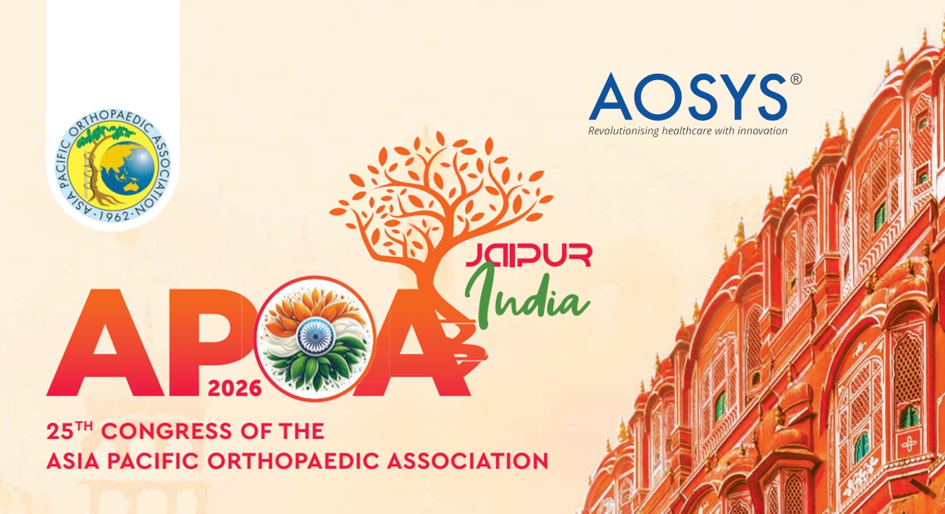 APOACON 2026: The 25th Congress of the Asia Pacific Orthopaedic Association | AOSYS PVT LTD