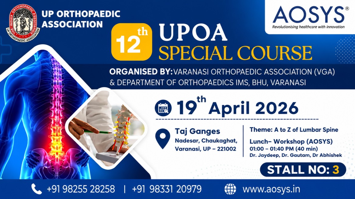AOSYS at 12th UPOA Special Course: Mastering the “A to Z of Lumbar Spine”
