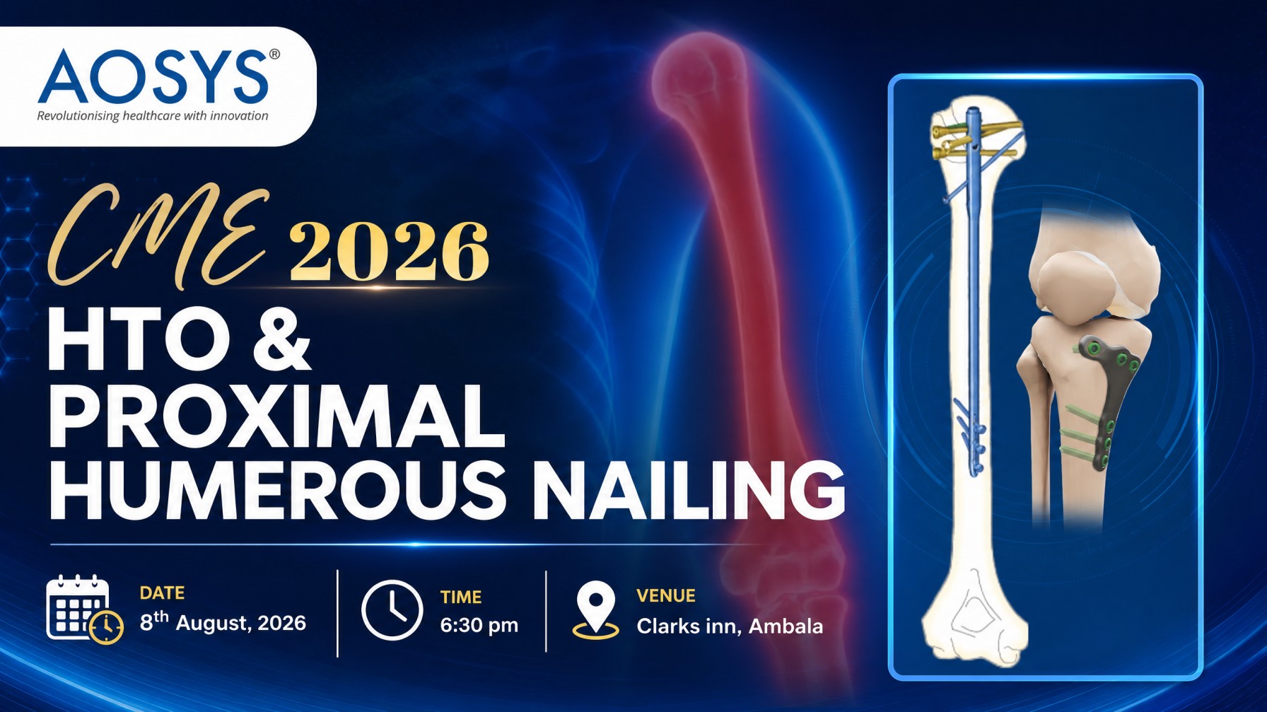 CME 2026 | HTO & Proximal Humerus Nailing | Orthopedic | AOSYS